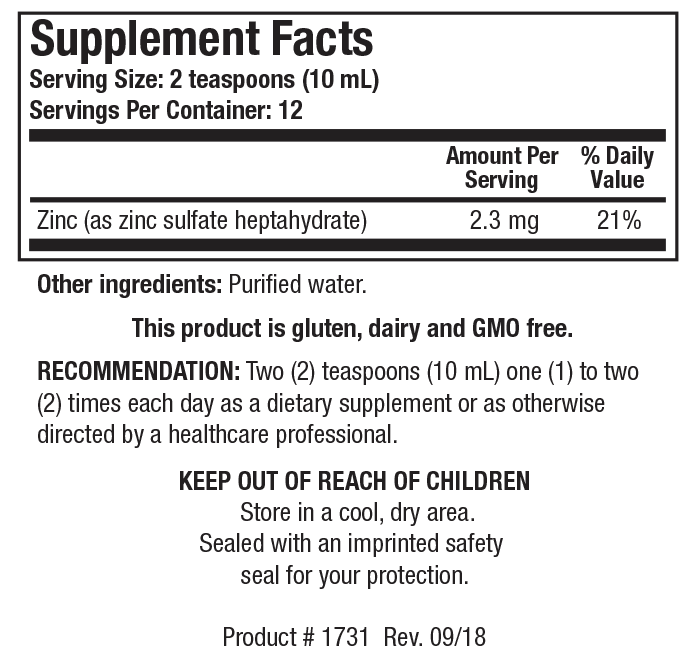 Aqueous Zinc