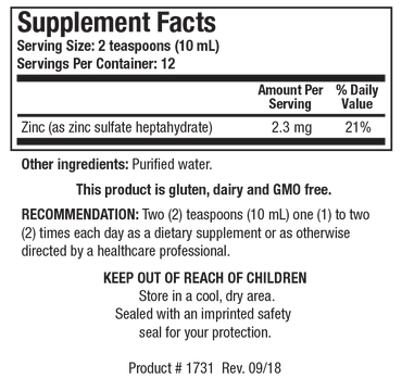 Aqueous Zinc