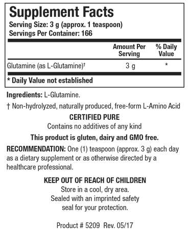 L-Glutamine Powder (500 g)