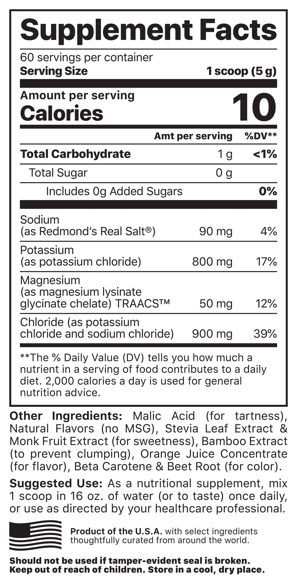 Potassium Cocktail